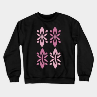 Pink Diamond Pattern Crewneck Sweatshirt